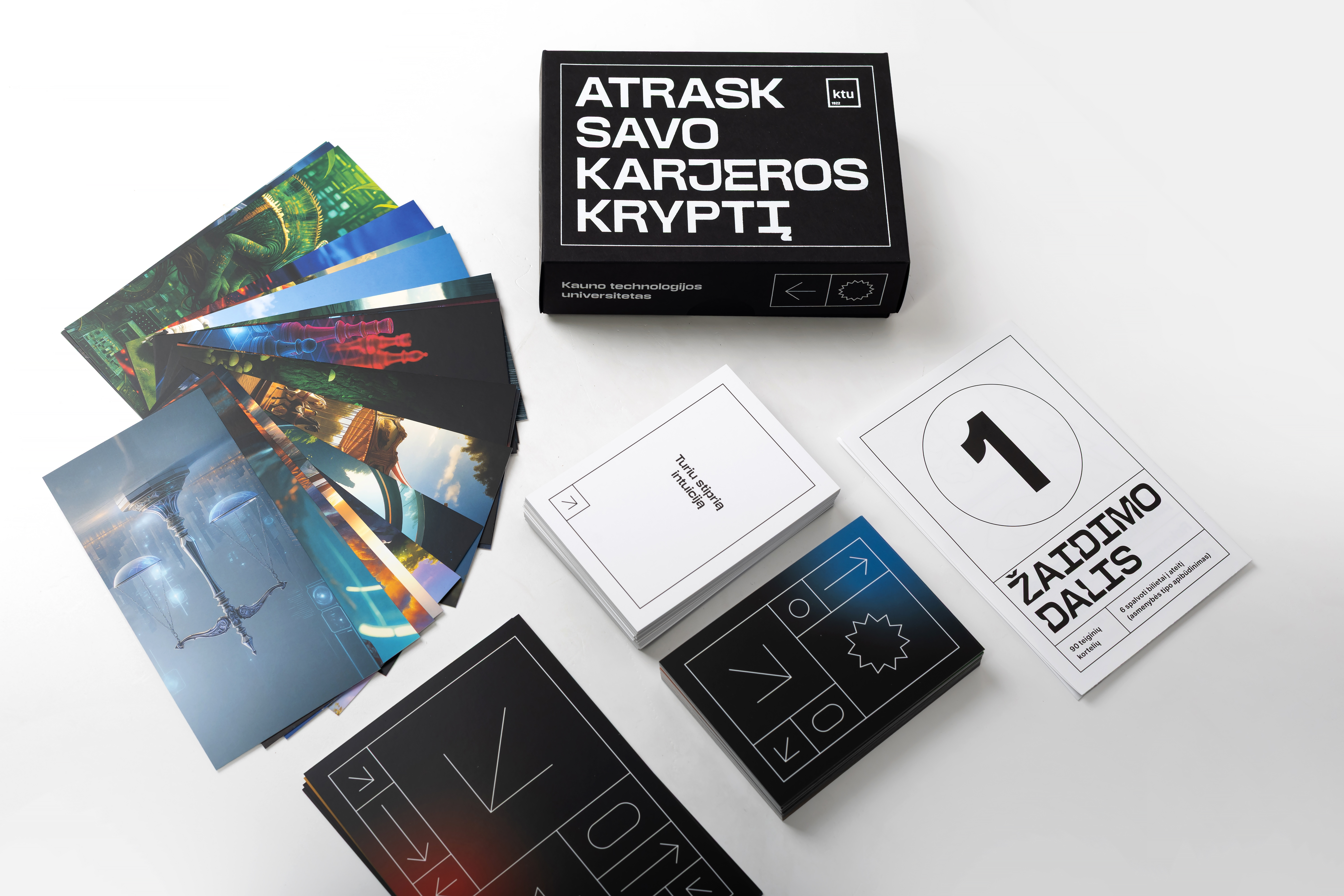 26-02-25 Karjeros žaidimas 10 Karjeros žaidimo Atrask savo karjeros kryptį dėžutė ir kortelių pavyzdžiai